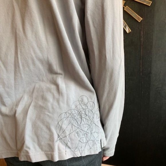 Designer long sleeve button up - Picture 4 of 6